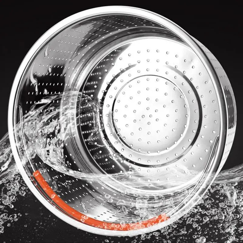 Stainless Steel Steamer Basket | 304 Grade | Silicone Covered Handle | 1.5L-8L