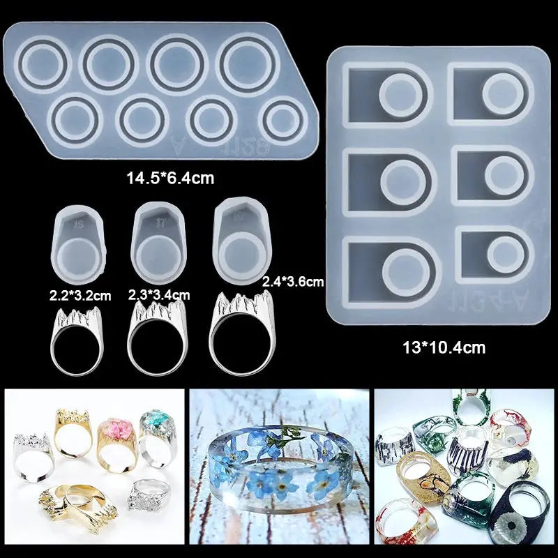 Resin Jewelry Making Kit | Dried Flowers Foil Earring Necklaces