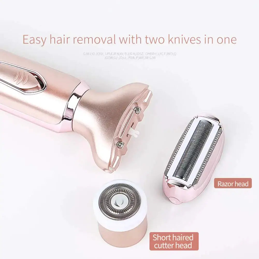 Women Hair Trimmer | Waterproof | 90 Min Battery | Wet Dry Use