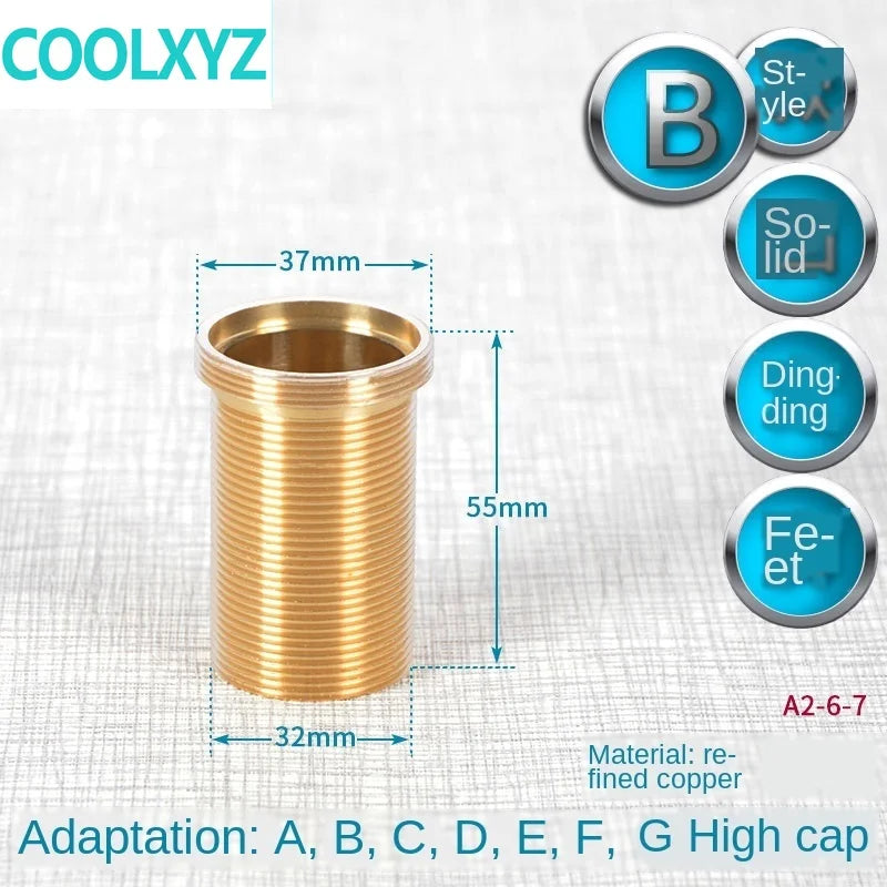 Faucet Mounting Nut | Thick Countertop Compatible | Extension Nut Included