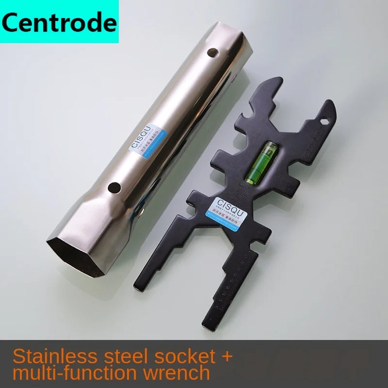 Drain Wrench | Faucet And Toilet Tool | Multi Function Socket Wrench
