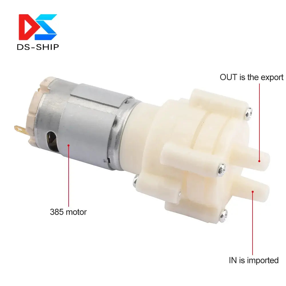 R385 Water Pump 12V Diaphragm Pump Pump 6V Small Miniature Water Pump Household Fish Tank Accessories Tea Set Water Pump from PriceLows™