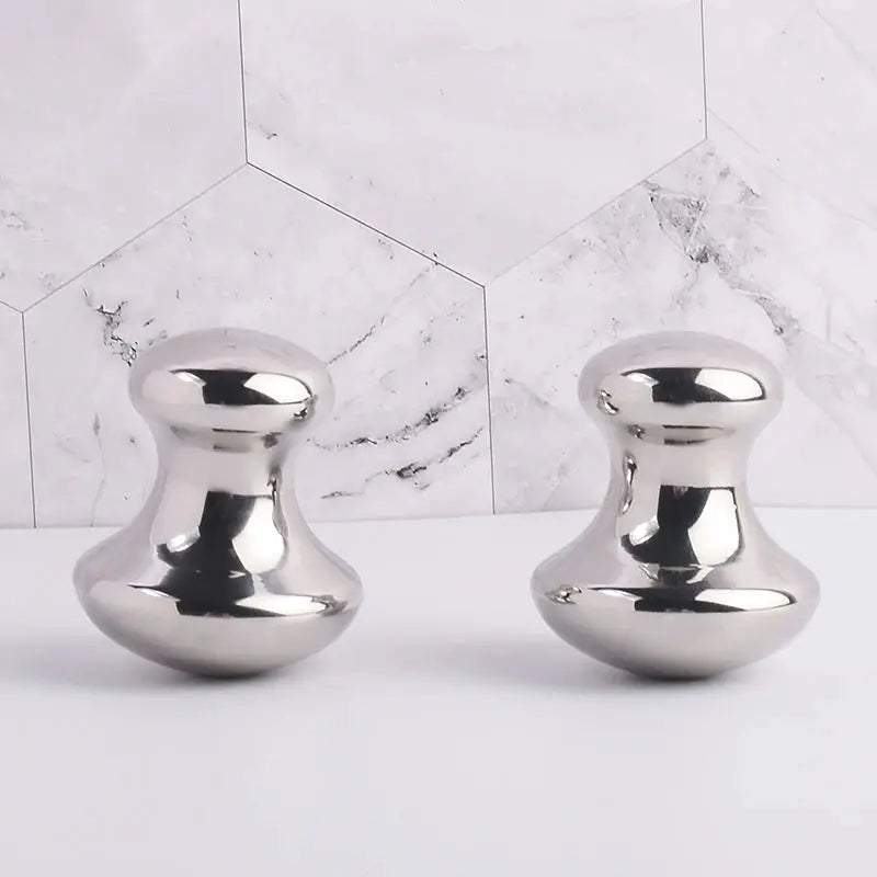 Mushroom Massager | 304 Stainless Steel | Face Back Massage Tool