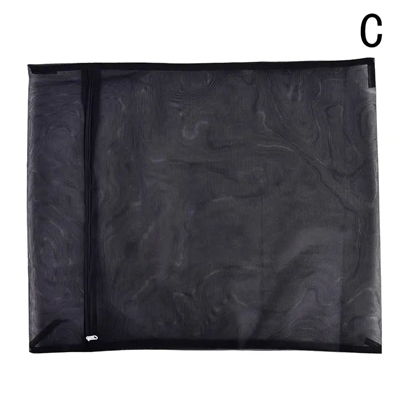 1PC Clothes Washing Machine Laundry Bag With Zipper Nylon Mesh Net Bra Washing Bag Black Wash Bags from PriceLows™