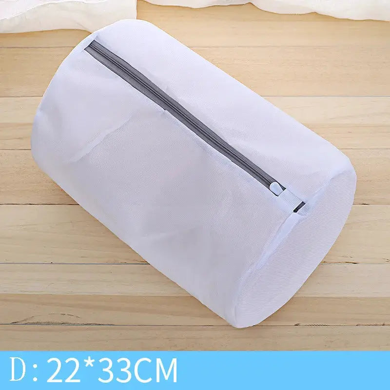 1PC Clothes Washing Machine Laundry Bag With Zipper Nylon Mesh Net Bra Washing Bag Black Wash Bags from PriceLows™