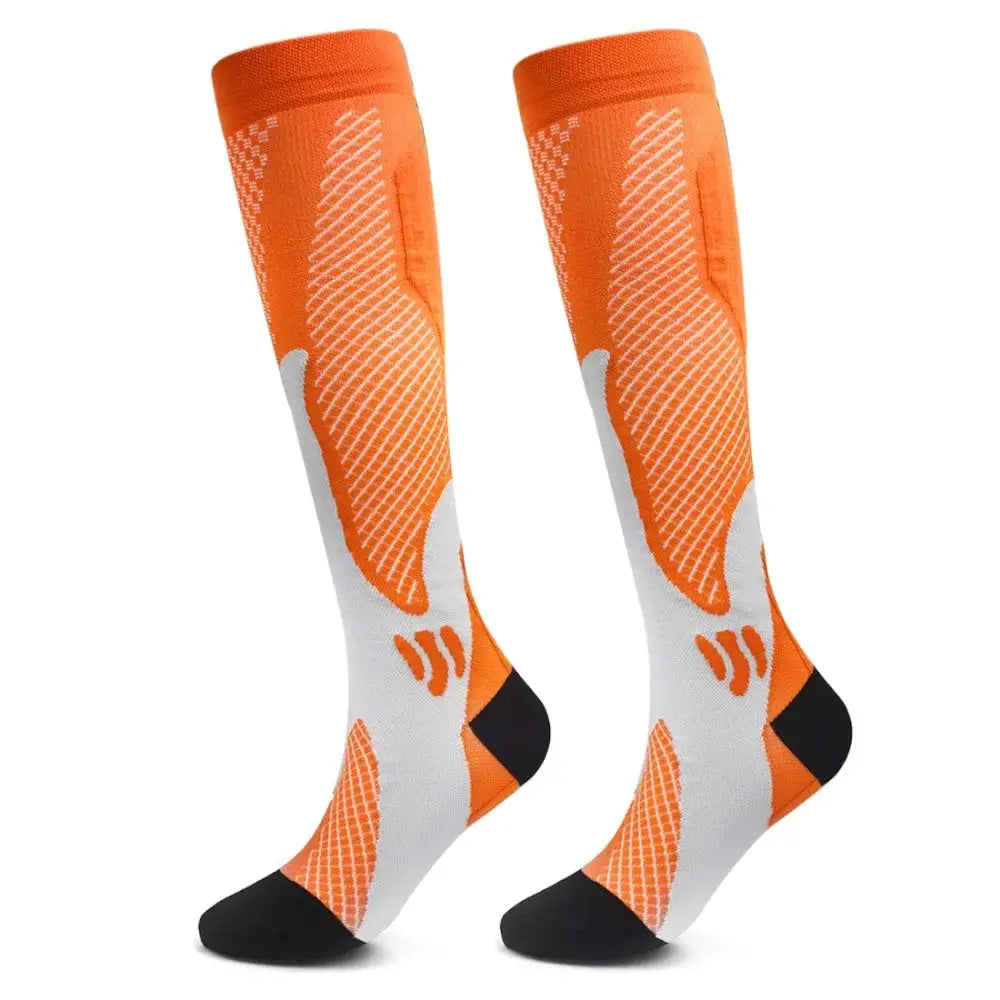 Compression Socks | Varicose Vein Relief | Diabetic Support | Unisex Nylon
