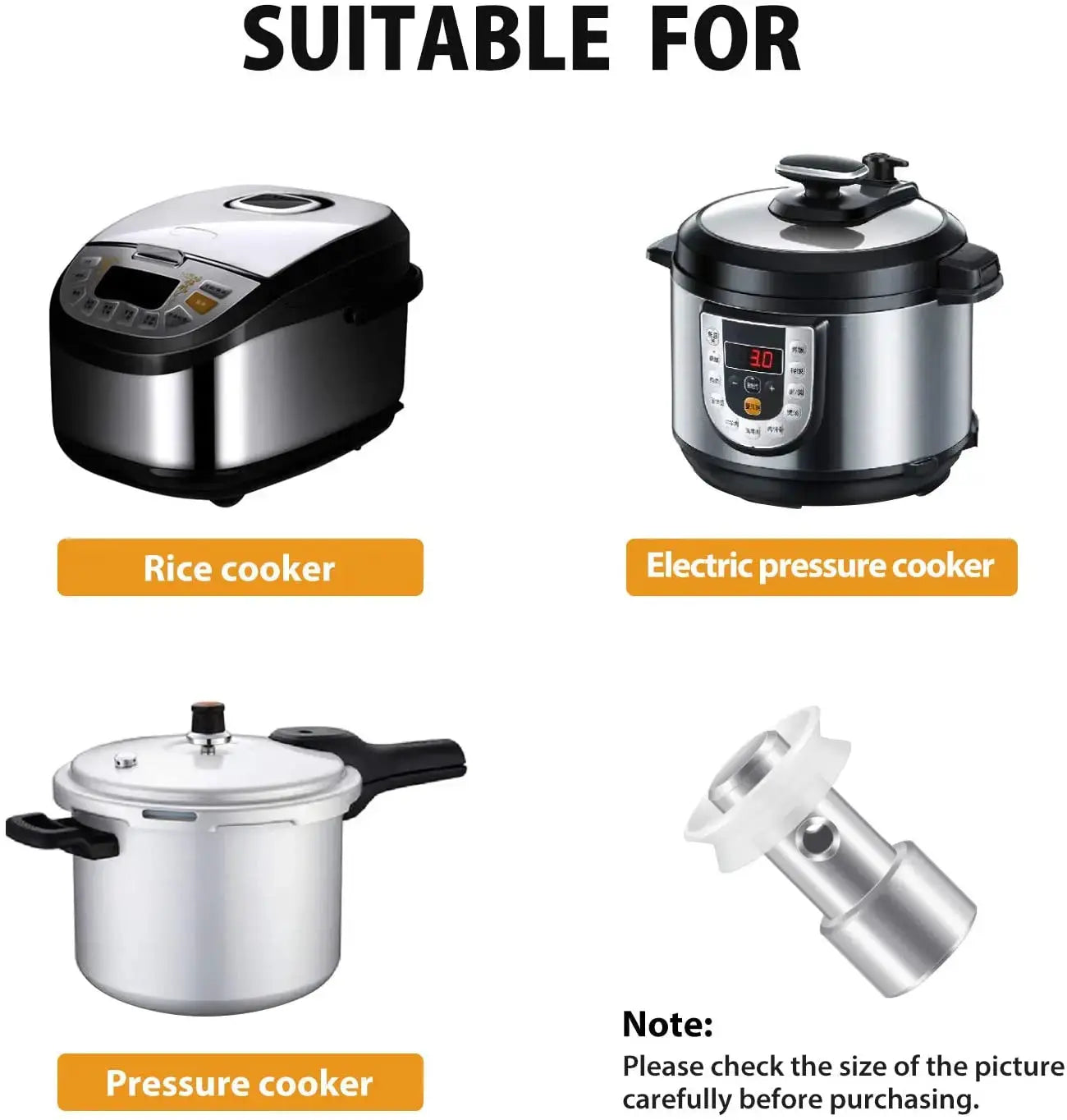 Instant Pot Float Valve Kit | 5pcs | Floater Sealer | XL YBD60-100 PPC780 PPC770