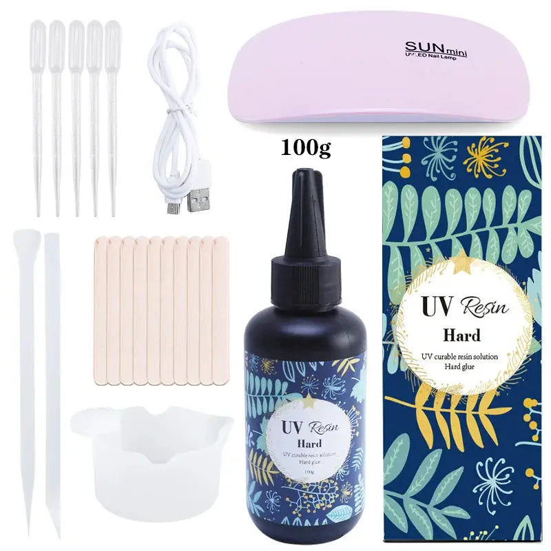 Epoxy Resin Molds Kit | Silicone Jewelry Making | Keychain Earring Diy