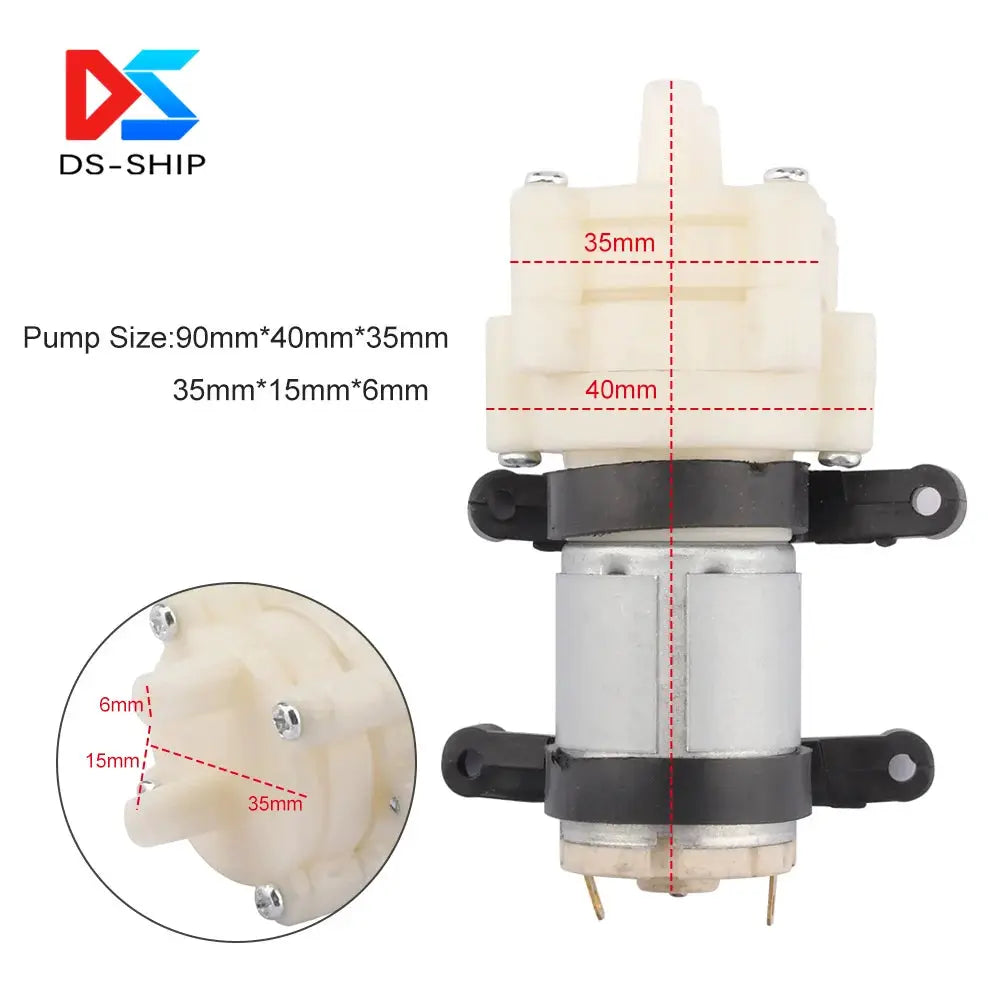 R385 Water Pump 12V Diaphragm Pump Pump 6V Small Miniature Water Pump Household Fish Tank Accessories Tea Set Water Pump from PriceLows™