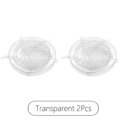 Silicone Stretch Lids | Food Grade | Universal Size | 6 To 12 Piece Set