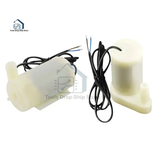 Mini Micro Submersible Water Pump 100L/H DC 3V Low Noise Brushless Motor Pump horizontal vertical 1m soft hose from PriceLows™