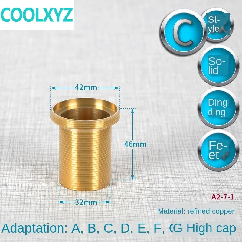 Faucet Mounting Nut | Thick Countertop Compatible | Extension Nut Included