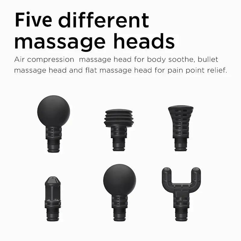 Muscle Massage Gun | 24V Motor | 900-3200 RPM | Compact Size