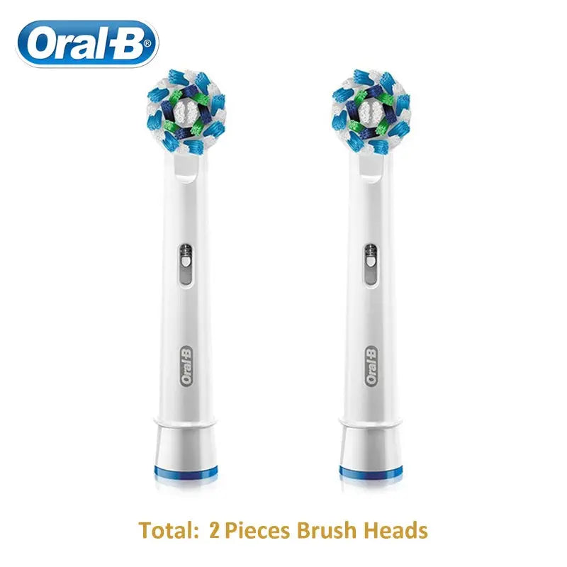 Oral B Original Electric Toothbrush Heads EB50 Cross Action 16 Degree Stains Removal Care Teeth Brush Heads Soft Bristle Nozzle from PriceLows™