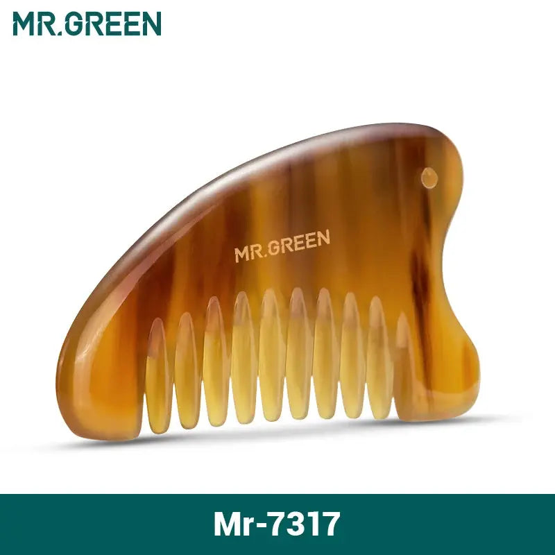 Ox Horn Guasa Comb | Facial Massage Tool | Body Pain Relief