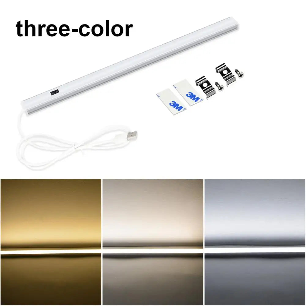 LED Bar Light | Motion Sensor USB 5V | Aluminium Profile | 30/40/50cm