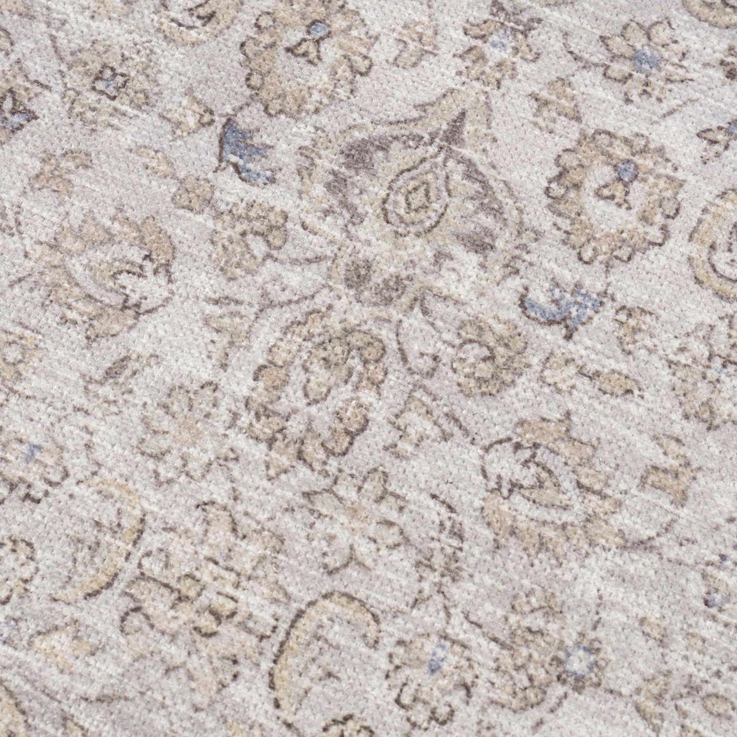 Cream Holi-2301 Washable Area Rug from PriceLows™