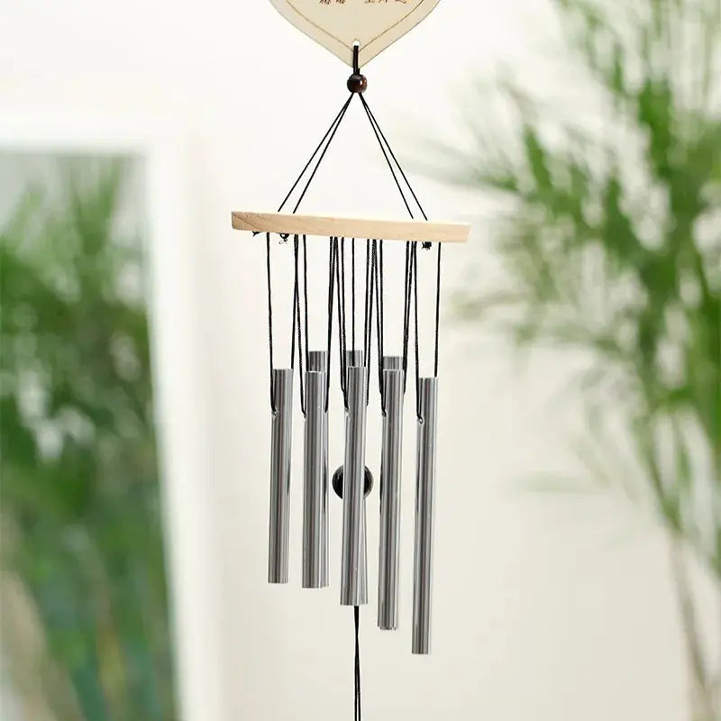 1PCS Outdoor Metal Wind Chimes Yard GardenBell Wind Chime Window Bells Wall Hanging Decorations Home Decor wooden wind from PriceLows™
