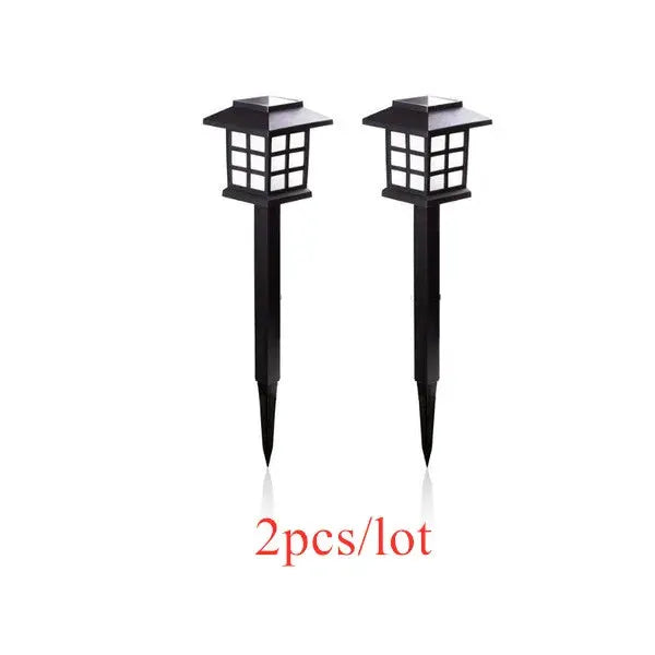 2/4/6/8pcs Led Solar Pathway Lights Waterproof Outdoor Solar Lamp for Garden/Landscape/Yard/Patio/Driveway/Walkway Lighting from PriceLows™