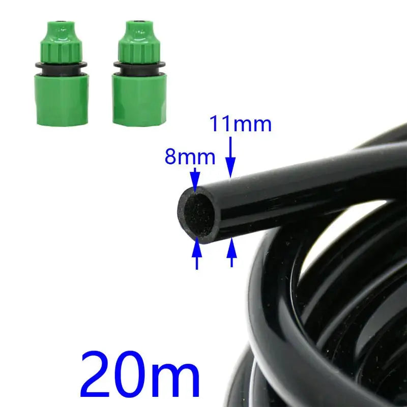 3/8" flexible garden hose 8/11 expandable garden hose pip irrigation watering water pipe 10m 20m 30m from PriceLows™