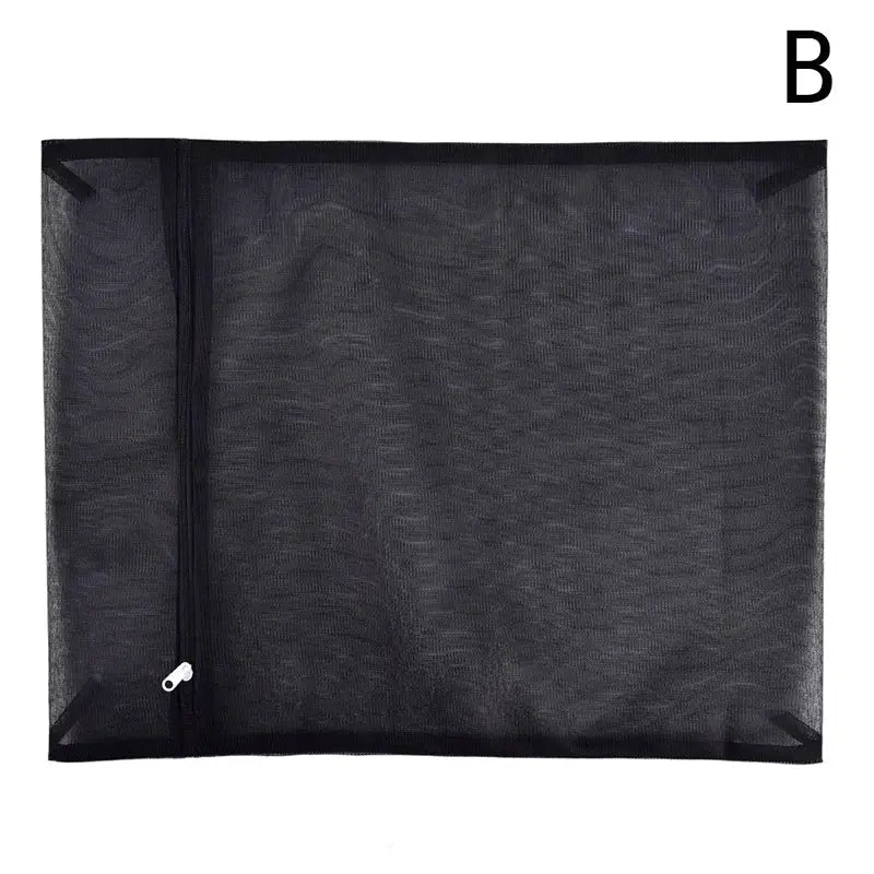 1PC Clothes Washing Machine Laundry Bag With Zipper Nylon Mesh Net Bra Washing Bag Black Wash Bags from PriceLows™