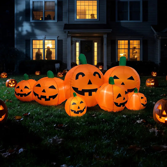 Halloween Inflatable Pumpkin | 7.5 Ft | PriceLows™