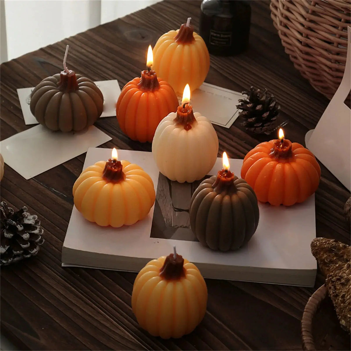 Halloween Pumpkin Candle | Aromatherapy Scent | PriceLows™