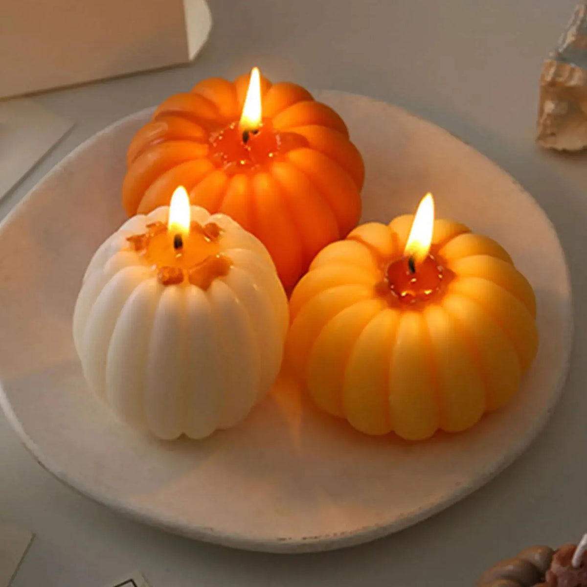 Halloween Pumpkin Candle | Aromatherapy Scent | PriceLows™