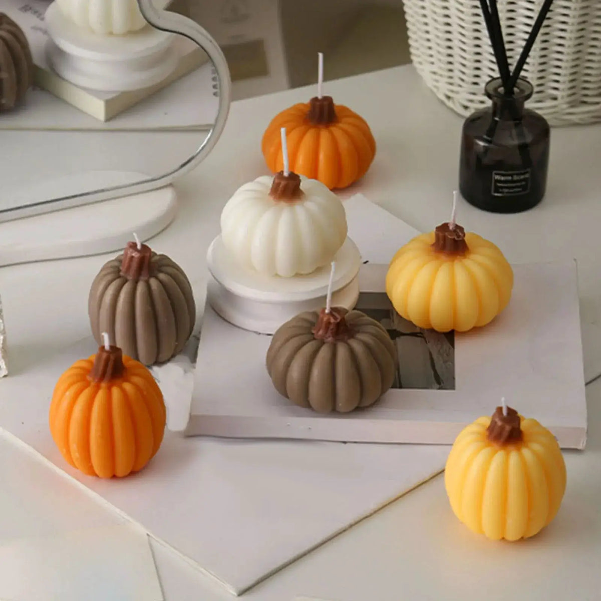 Halloween Pumpkin Candle | Aromatherapy Scent | PriceLows™