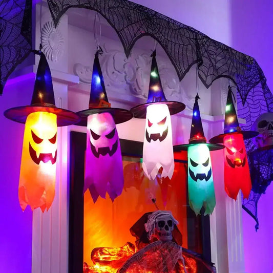Halloween Witch Hat String Lights | LED 5-Pack | PriceLows™