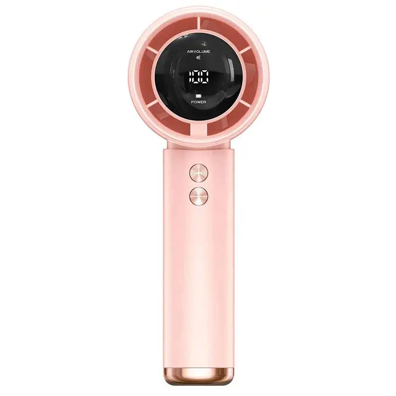 Handheld Fan | LED Display | USB Rechargeable | Outdoor Use from PriceLows™