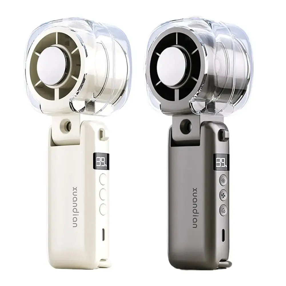 Handheld Misting Fan | USB Rechargeable | 3000mAh Battery | LED Display from PriceLows™