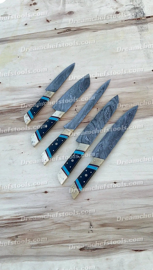 Handmade kitchen knife set (Style 5) | Wood | Home Use | Home