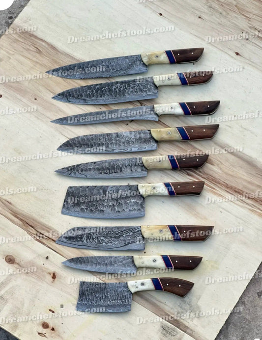 Handmade kitchen knife set | Wood | Home Use | Home