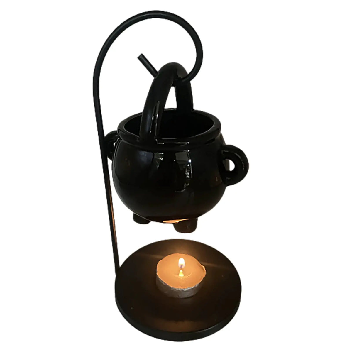 Hanging Cauldron Oil Burner | Metal Ceramic | PriceLows™