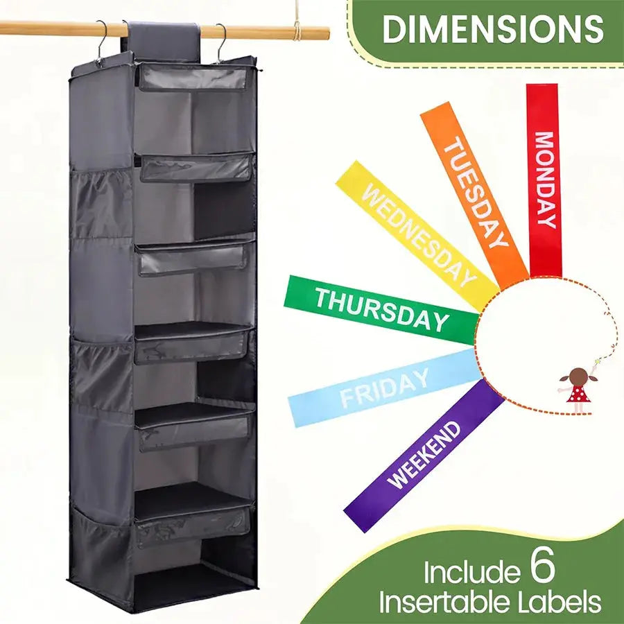 Hanging Closet Organizer | 6 Layer | PriceLows™