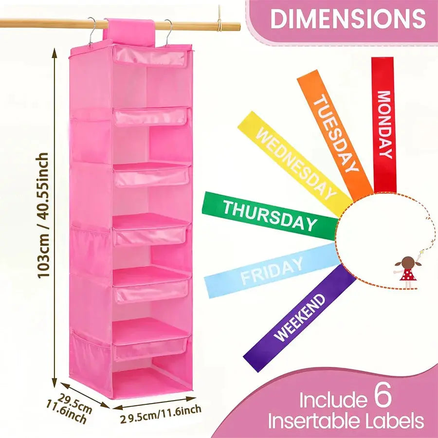 Hanging Closet Organizer | 6 Layer | PriceLows™