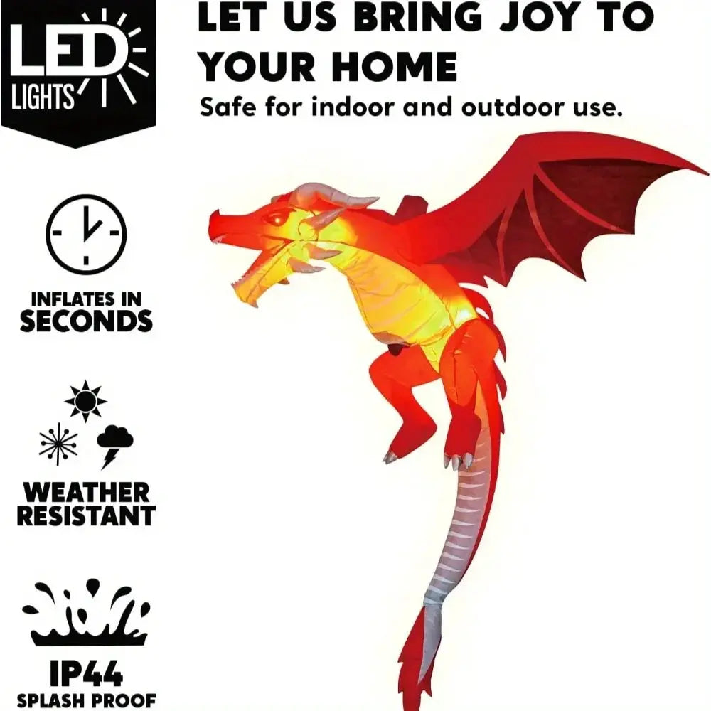 Hanging Dragon | 5ft LED | PriceLows™