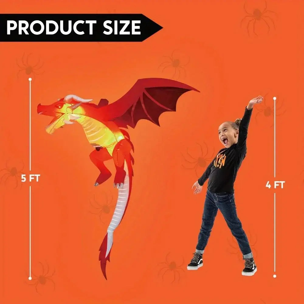 Hanging Dragon | 5ft LED | PriceLows™