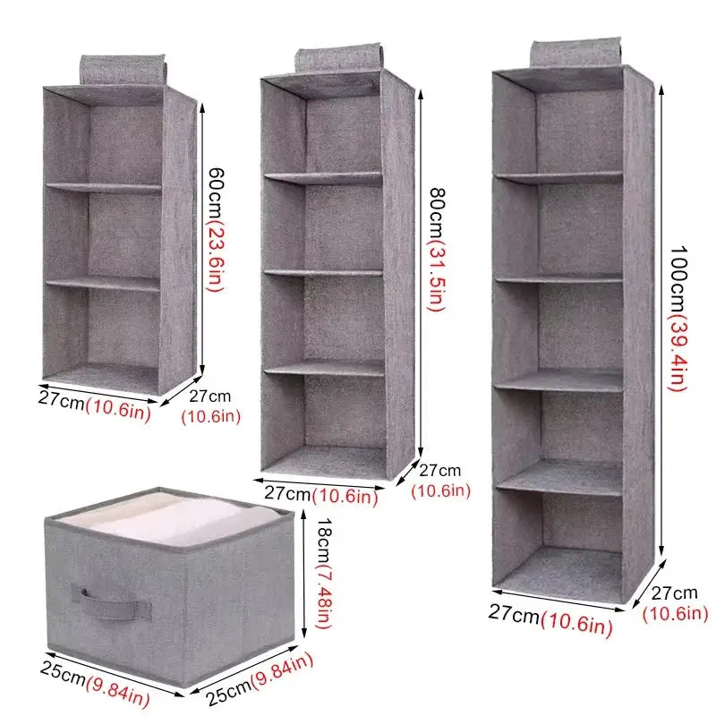 Hanging Storage Bag | Expandable 1-5 Layers | PriceLows™