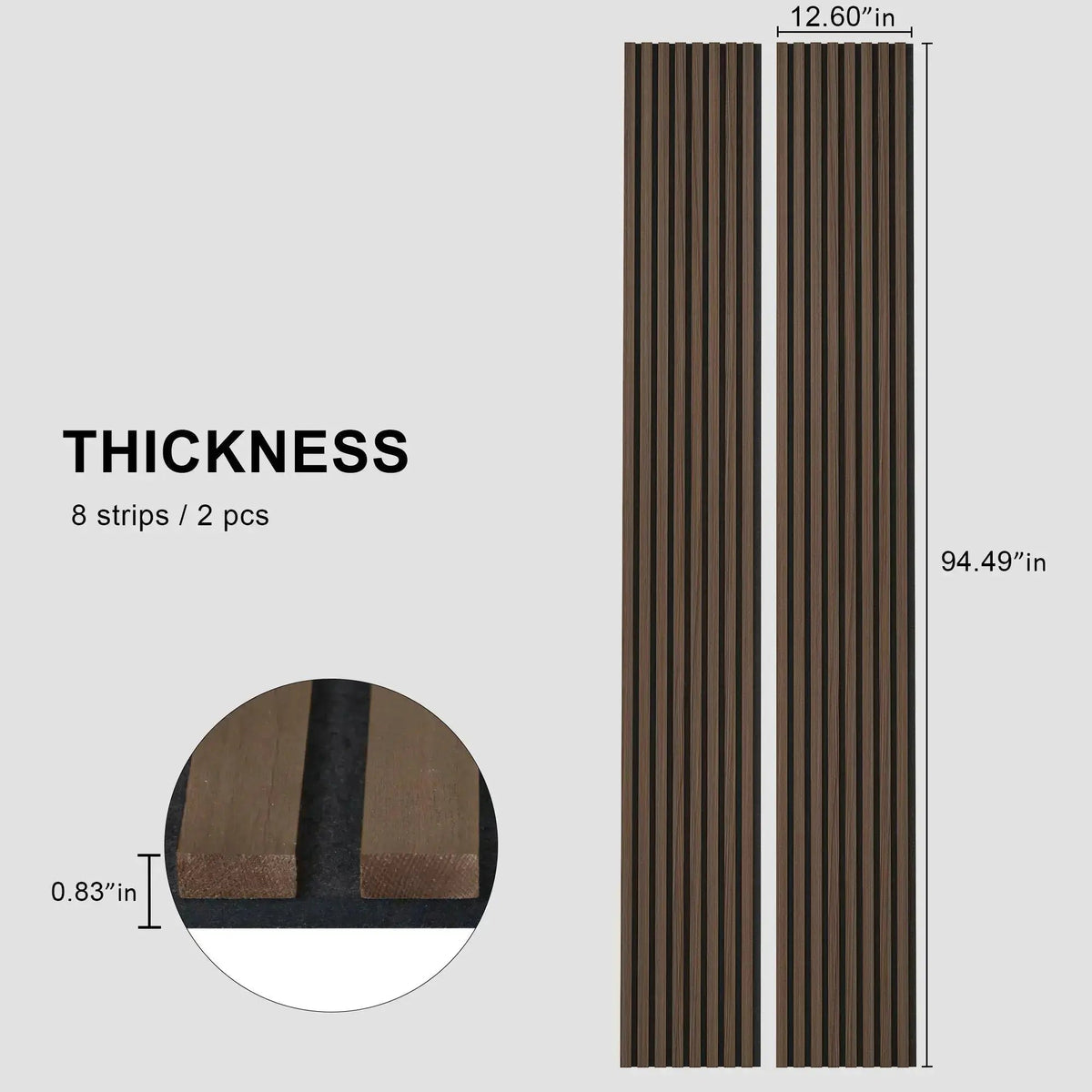 Acoustic Wood Wall Panels | Solid Timber | Natural Finish