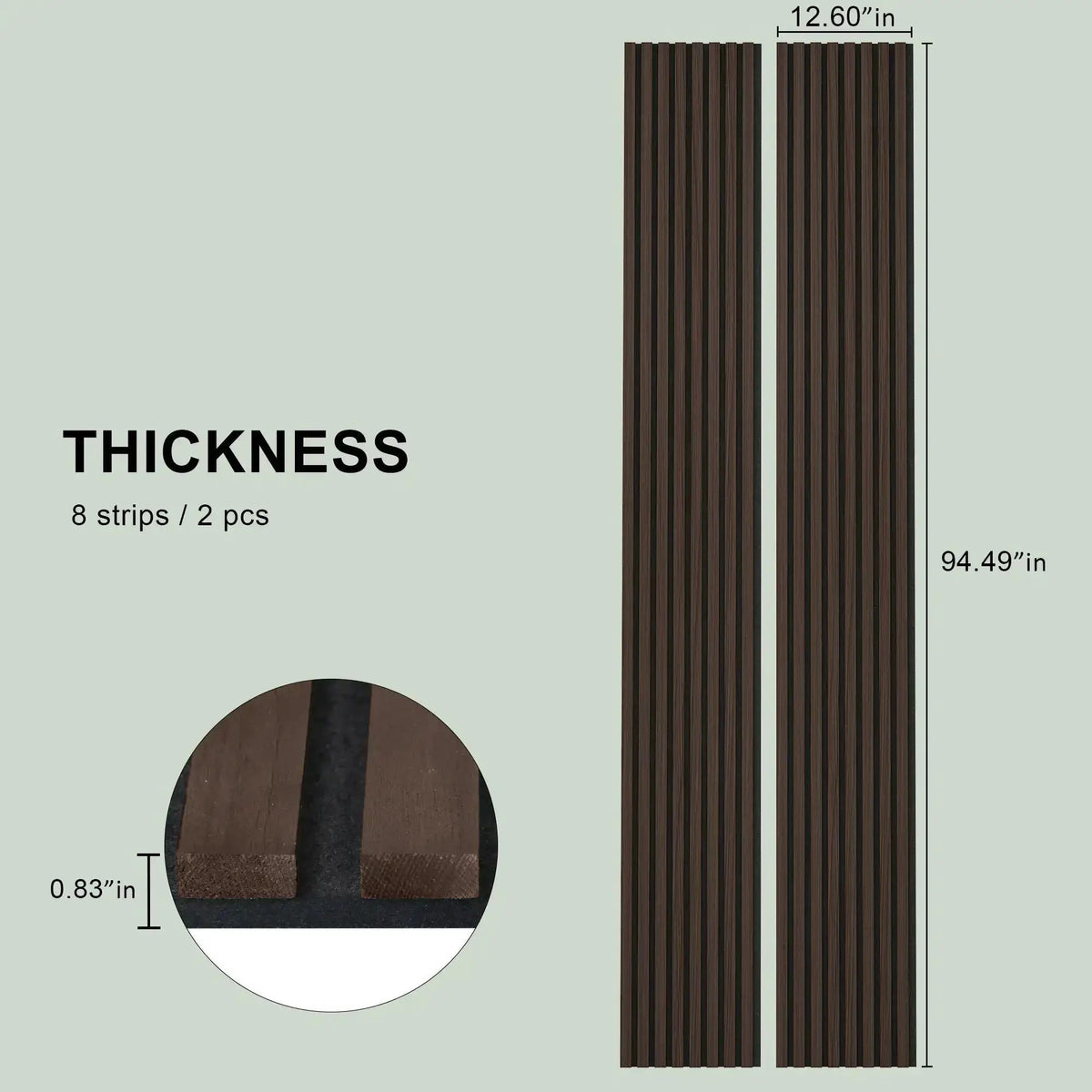 Acoustic Wood Wall Panels | Solid Timber | Natural Finish