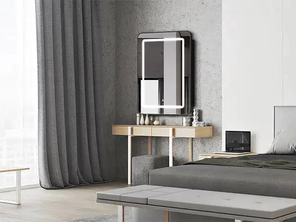 Hausvita Framed Recessed LED Light Bathroom Medicine Cabinet -small from PriceLows™