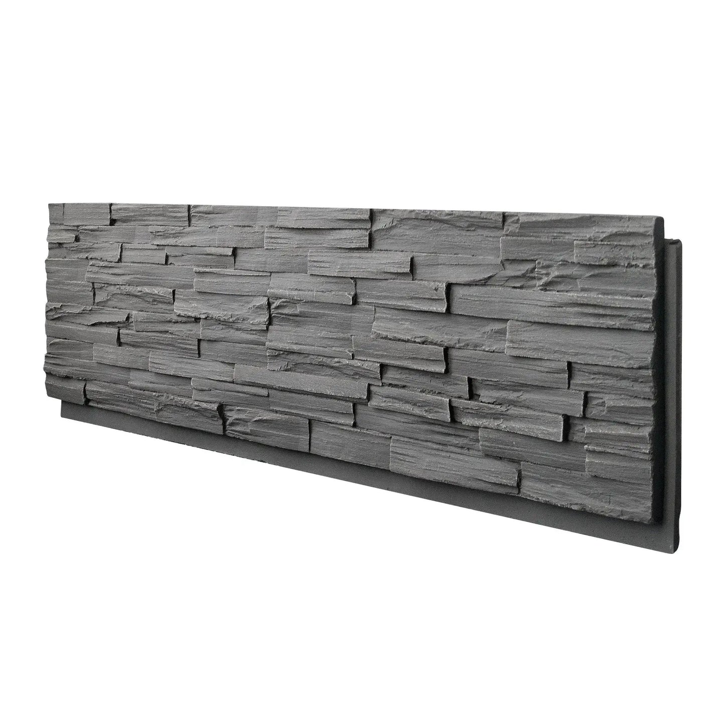 Hausvita Faux Stone Wall Siding Panel, PU Stone Veneer Exterior, 46.46" x 13" from PriceLows™