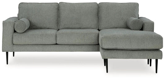 Hazela Sofa Chaise | 85 x 58 x 36 in | Metal | Charcoal