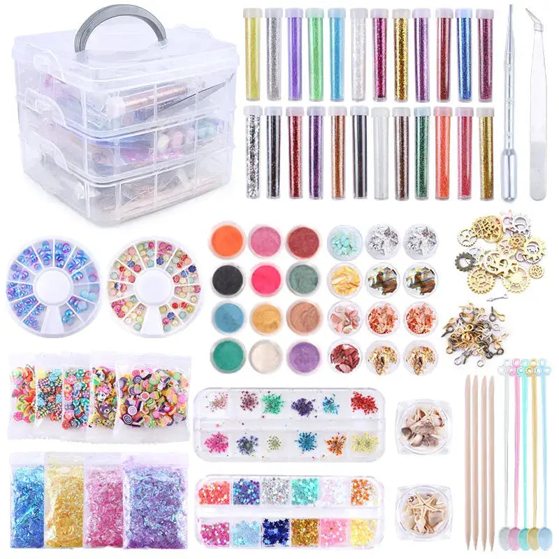 Epoxy Resin Molds Kit | Silicone Jewelry Making | Keychain Earring Diy