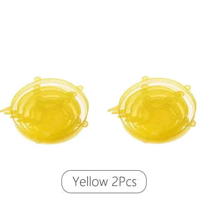 Silicone Stretch Lids | Food Grade | Universal Size | 6 To 12 Piece Set