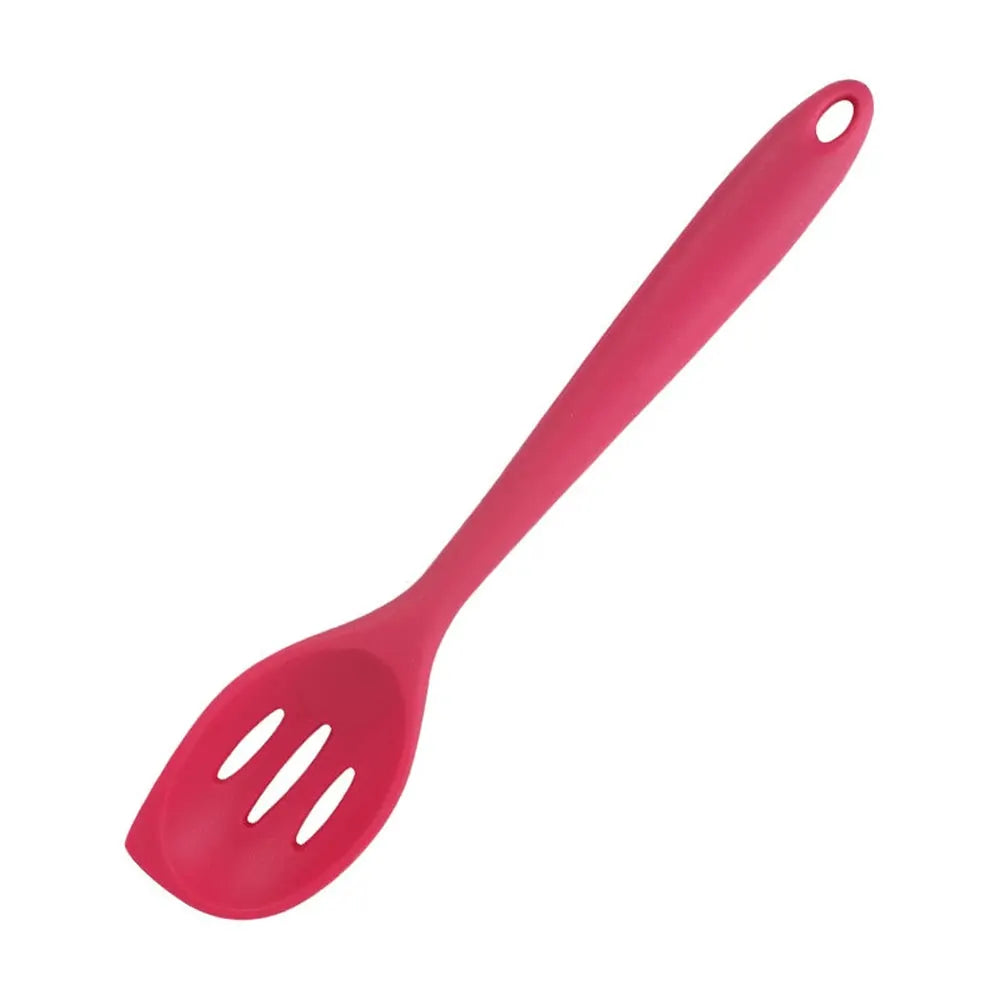 10 pieces Colorful Silicone Kitchen Non-stick Cookware Cooking Tools Scoop Spatula Household Kitchen Baking Gadget Set from PriceLows™
