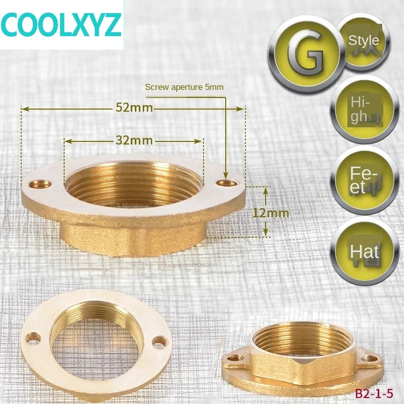Faucet Mounting Nut | Thick Countertop Compatible | Extension Nut Included