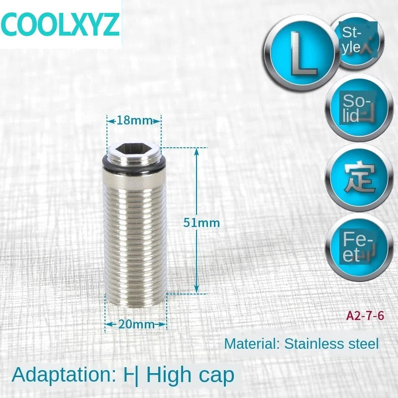 Faucet Mounting Nut | Thick Countertop Compatible | Extension Nut Included